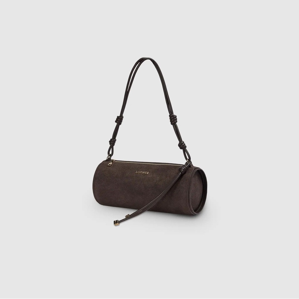 Sleek Dark Brown Shoulder Bag